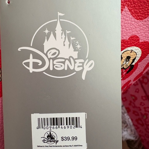 Disney Pink and Red Floral Mini Mouse Bag - Picture 3 of 4